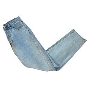 || NEW || Princess Polly Blue Straight Leg Ripped Jeans Women’s 2